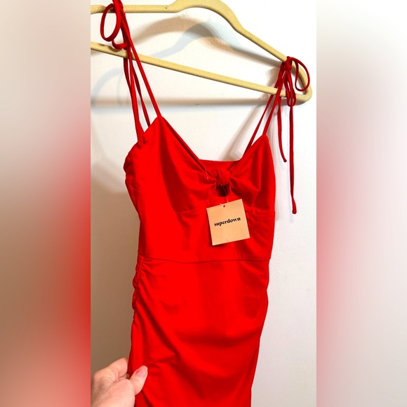 Superdown Ruched Dress XS - Picture 7 of 14